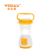 Einstellbare Helligkeit wiederaufladbare Outdoor Indoor Solar Handlampe aus China